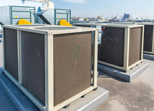 Rooftop HVAC unit vibration control and sound isolation solutions