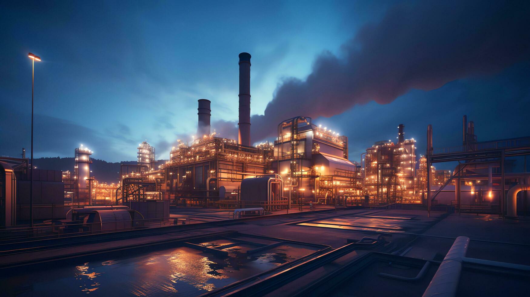 Industrial plant soundproofing and acoustic treatment for machinery areas
