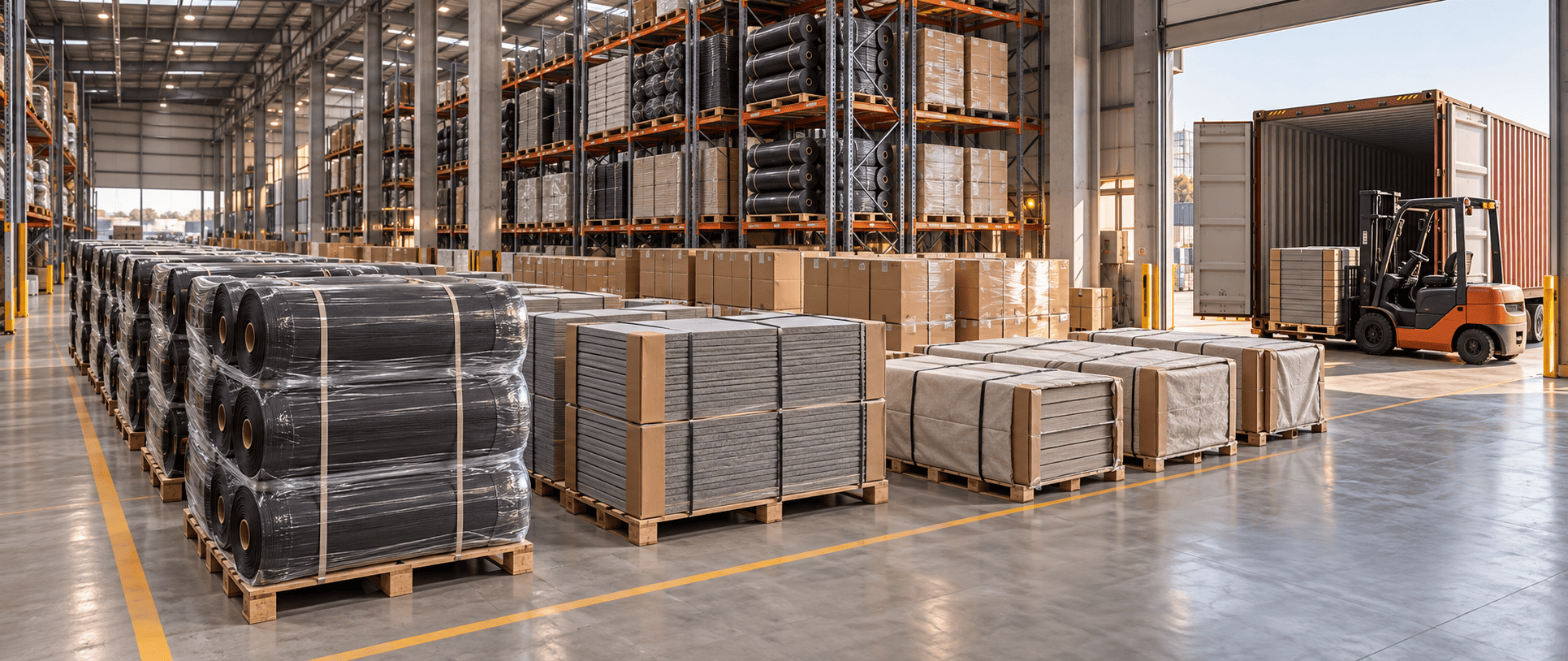 Exporting Soundproofing Materials