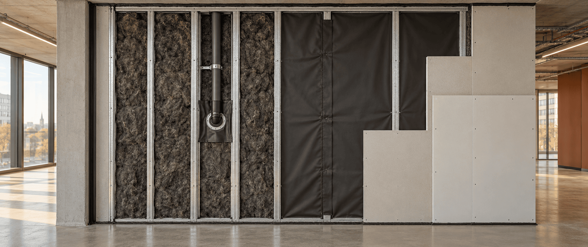 High-STC Acoustic Walls