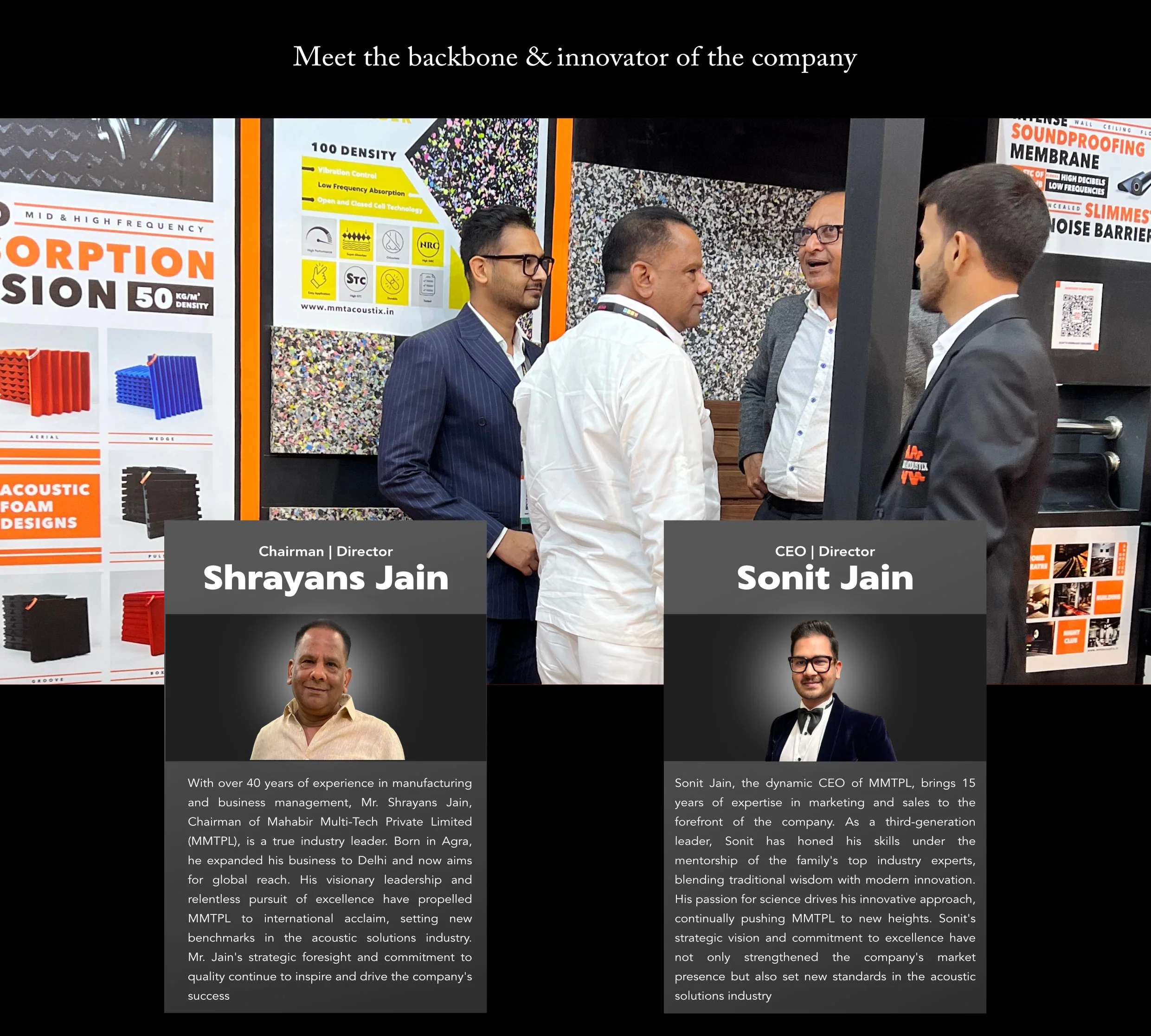 MMTPL leadership and project partners