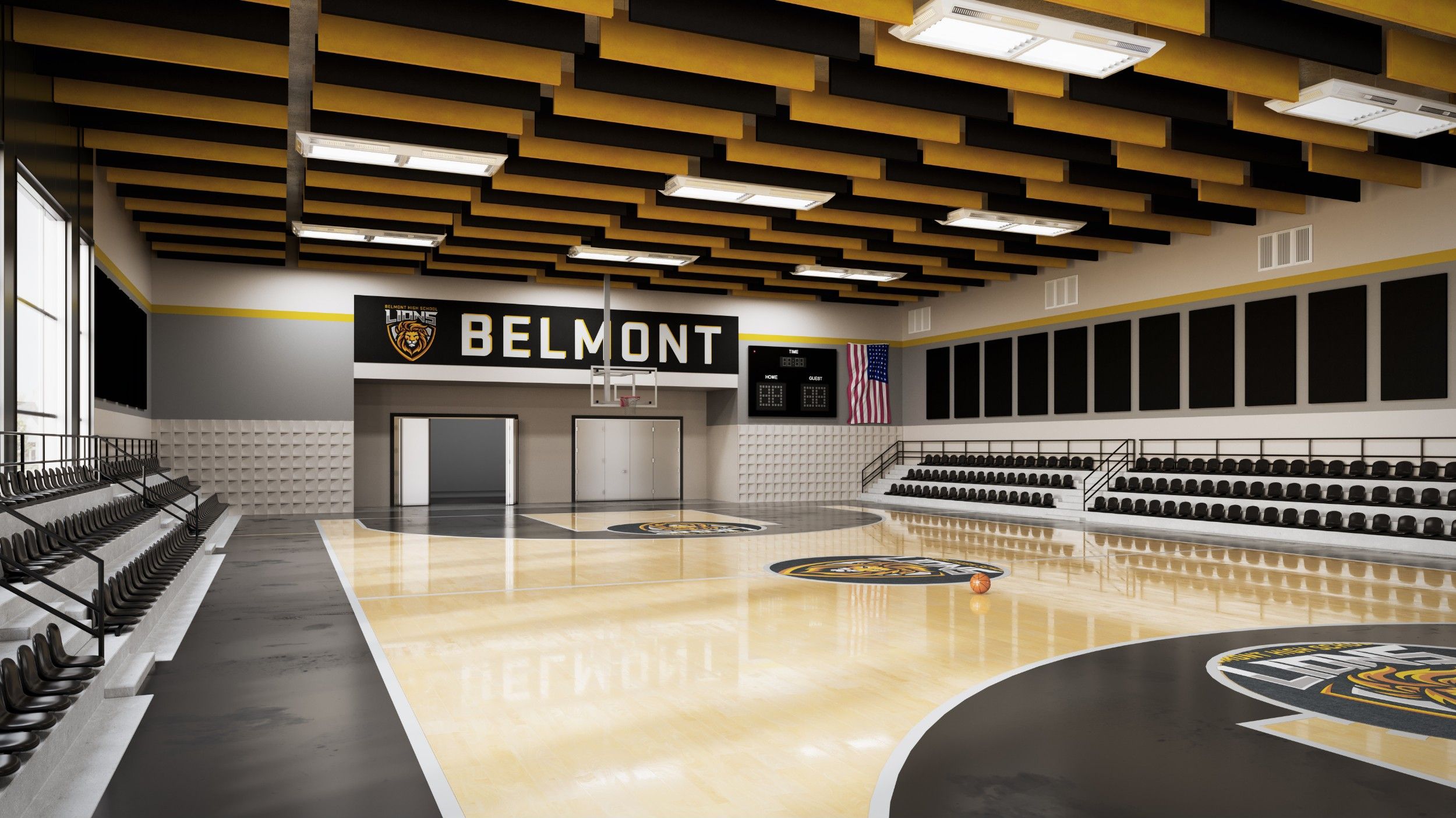 Felt Acoustic Panels for Offices, Gyms & Nightclubs