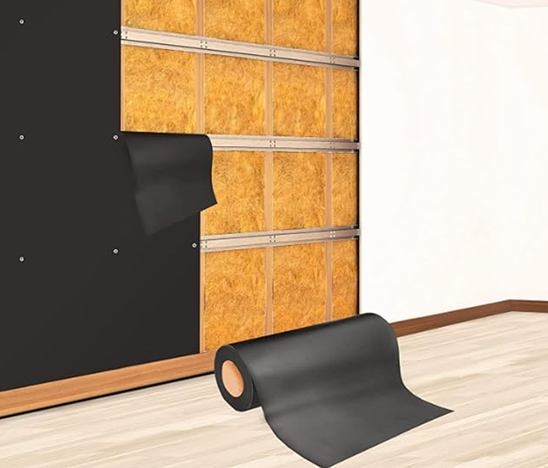 SoundBlanket MLV soundproofing membrane roll by MMT Acoustix